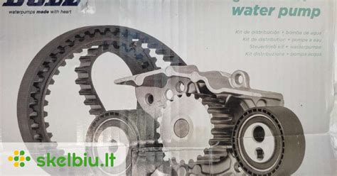 Vandens siurblio ir paskirstymo diržo schema