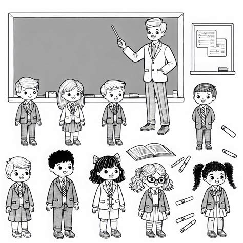 vaikai supykę mokykloje