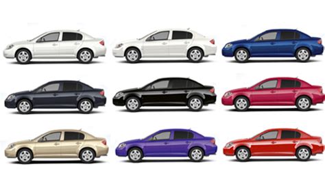 Populiariausios automobilių spalvos