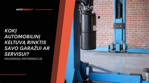 Įranga automobilių servisui
