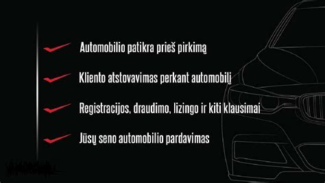 Automobilio apžiūra prieš pirkimą