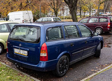 Opel Astra G Caravan bagažinė