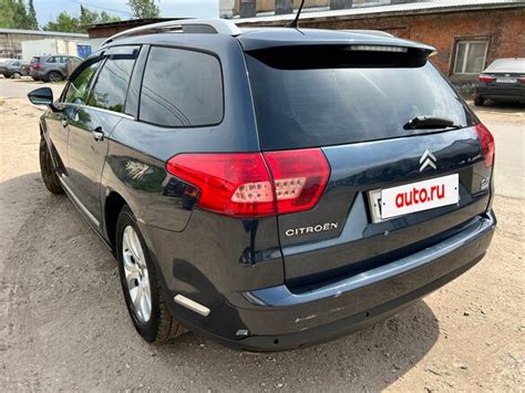 Citroen C5 универсал вид сзади