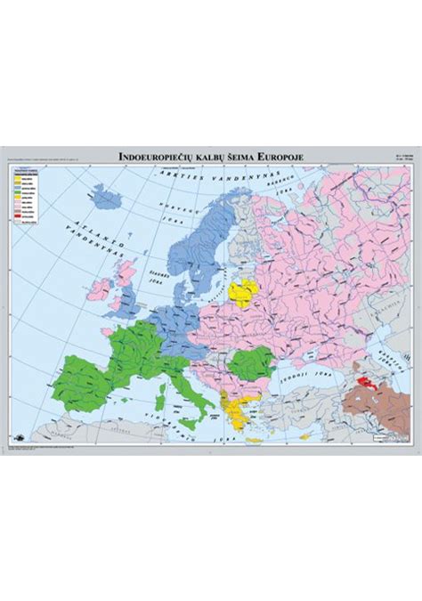 Žemėlapis su turistinių maršrutų Europoje
