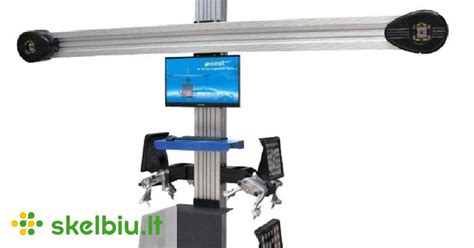 Automobilio ratų suvedimo matavimo prietaisas