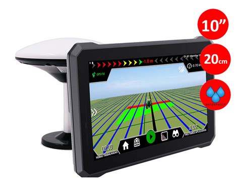 Schema kaip veikia GPS navigacija žemės ūkyje