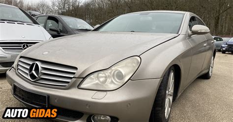 Palyginamoji lentelė: Mercedes-Benz CLS 320 C219 ir konkurentų pagrindinės charakteristikos