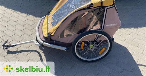 Dviračio priekaba Croozer su vaikais