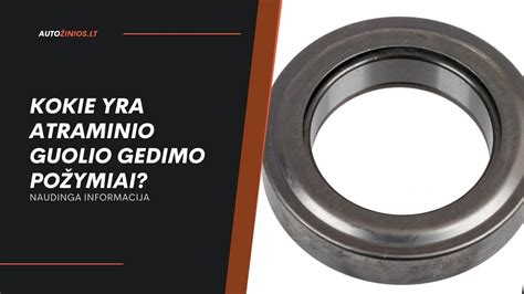 Amortizatoriaus gedimo požymiai