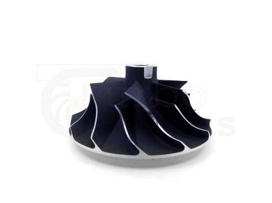 Turbokompresoriaus išardytos dalys