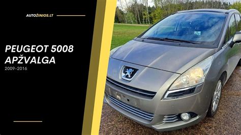 „Peugeot 5008“ interjeras su septyniomis sėdynėmis