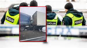 Avarija A5 kelyje ties Lietuvos ir Lenkijos pasienio