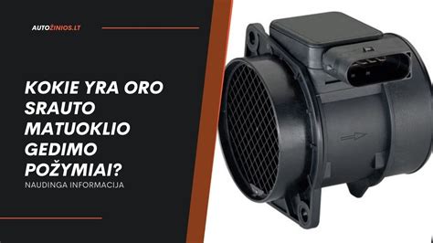 Oro srauto matuoklės schema