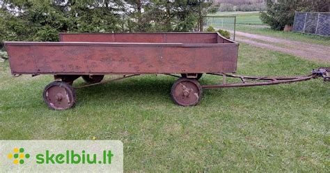 Savadarbės traktoriaus priekabos techninė ekspertizė