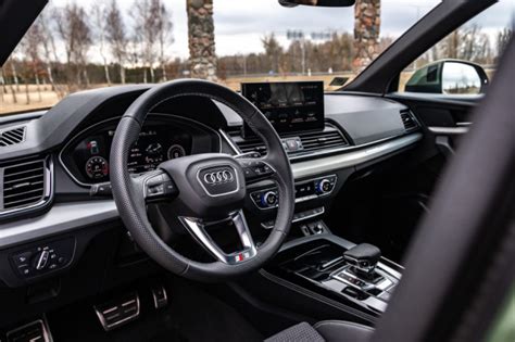 Audi automobilio interjeras