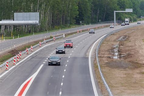 Schematinis A2 magistralės kelio vaizdas