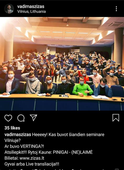 Vadimas Žizas ir verslo susitikimas