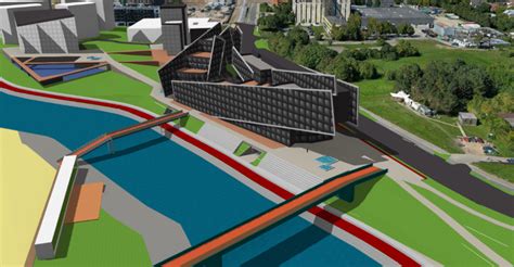 BIM modelio vizualizacija su kelio infrastruktūros elementais