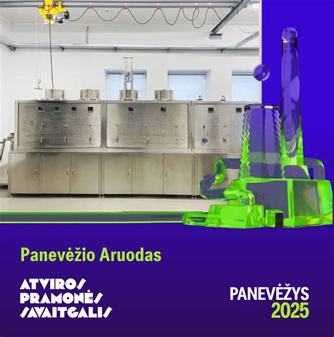 pramonės įmonė su automatizuota pavara