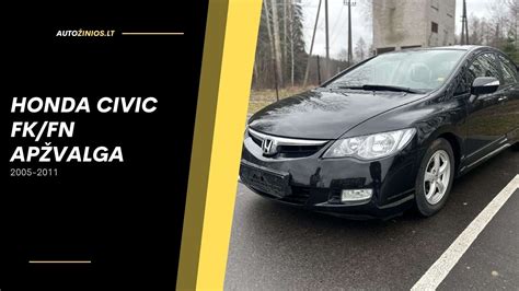 Honda Civic aštuntosios kartos dizainas
