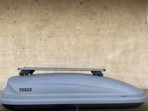 Matmenys ir talpa Thule Pacific 780