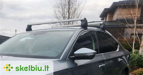 Skoda Yeti su sumontuotais stogo skersiniais