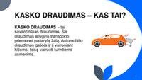 Schema, kaip veikia Kasko draudimas