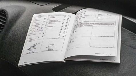 Vokietijos automobilių techninės priežiūros knygelė