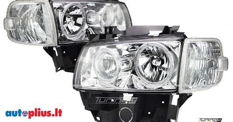 Automobilio priekiniai ir galiniai žibintai