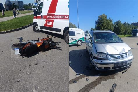 avarija su motociklu