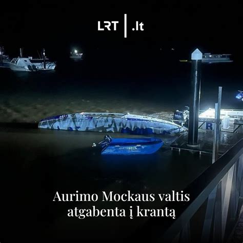 Arūnas Mockus su savo valtimi 