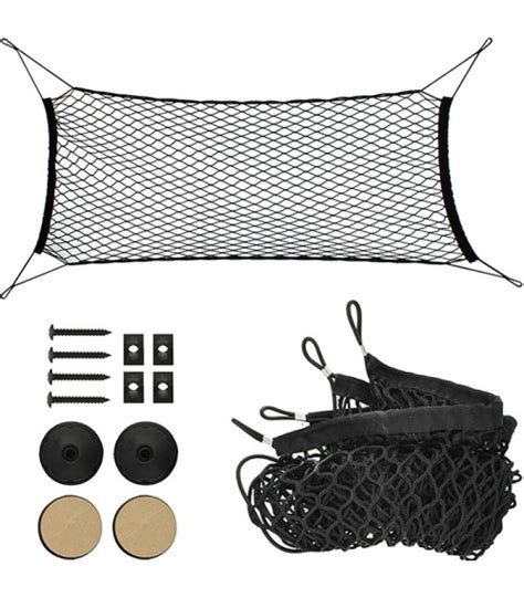 Automobilio bagažinės tinklas su Velcro