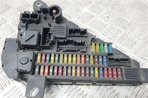 BMW E61 saugiklių schemos pavyzdys