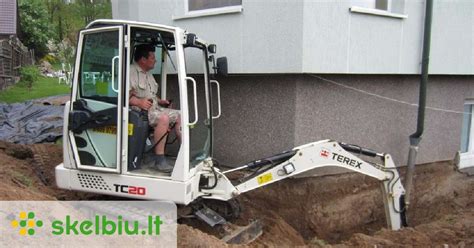 Bobcat mini ekskavatoriaus techninės priežiūros elementai