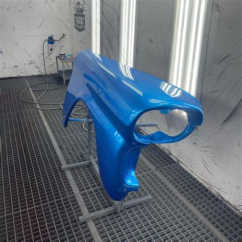 automobilio bamperio dažymo procesas
