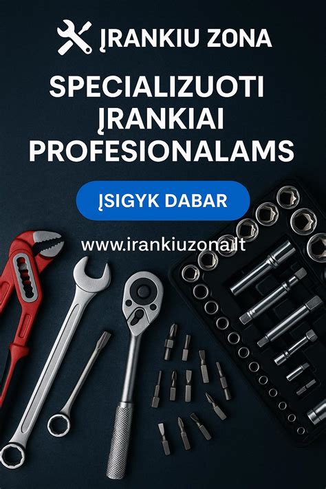 Specializuoti įrankiai motociklų alkūniniams velenams