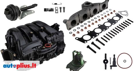 Įsiurbimo kolektoriaus užteršimas