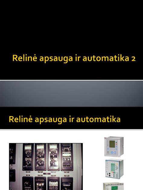 Schematinis Elektros tinklų relinės apsaugos ir automatikos įrengimo taisyklių pavyzdys