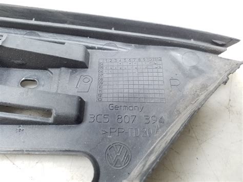 VW Passat B6 galinio žibinto dalių schema