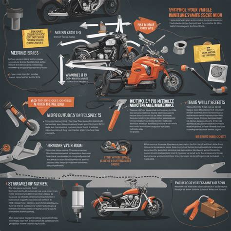 Motociklo techninės priežiūros įrašai