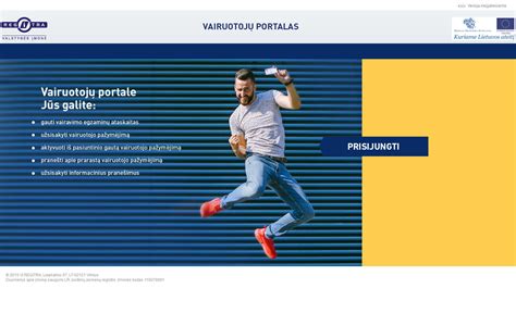 regitros vairuotoju portalas