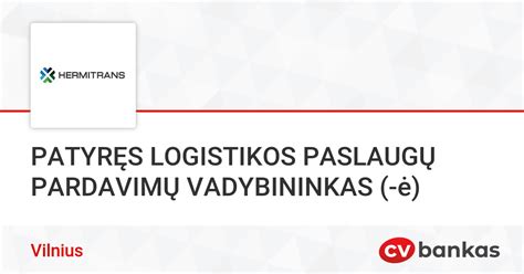 Logistikos paslaugų schematinis vaizdavimas