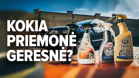 Ratlankių valymo priemonės