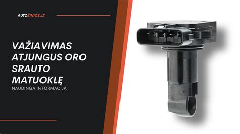 oro srauto matuoklio schema