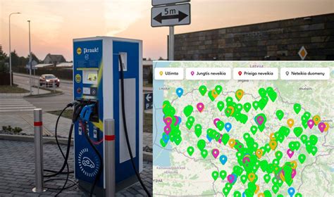 Infografika: Kaip veikia elektromobilio įkrovimo stotelė?