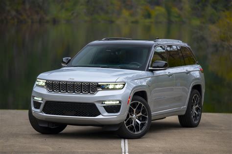 „Jeep Grand Cherokee 4xe“ interjero ir eksterjero detalės