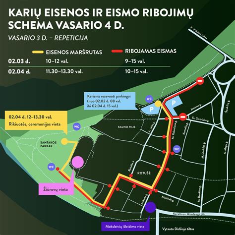 Eismo kamščių žemėlapis