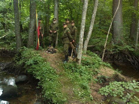 Istorinė nuotrauka iš medžiotojų susitikimo