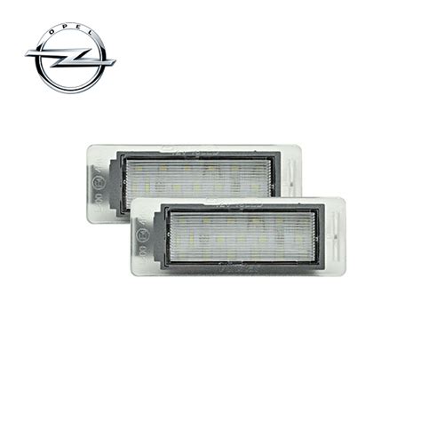 Opel Vectra C numerio apšvietimo LED lemputės