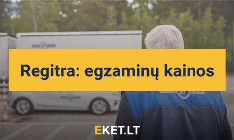 Reikalingi dokumentai Regitros egzaminui